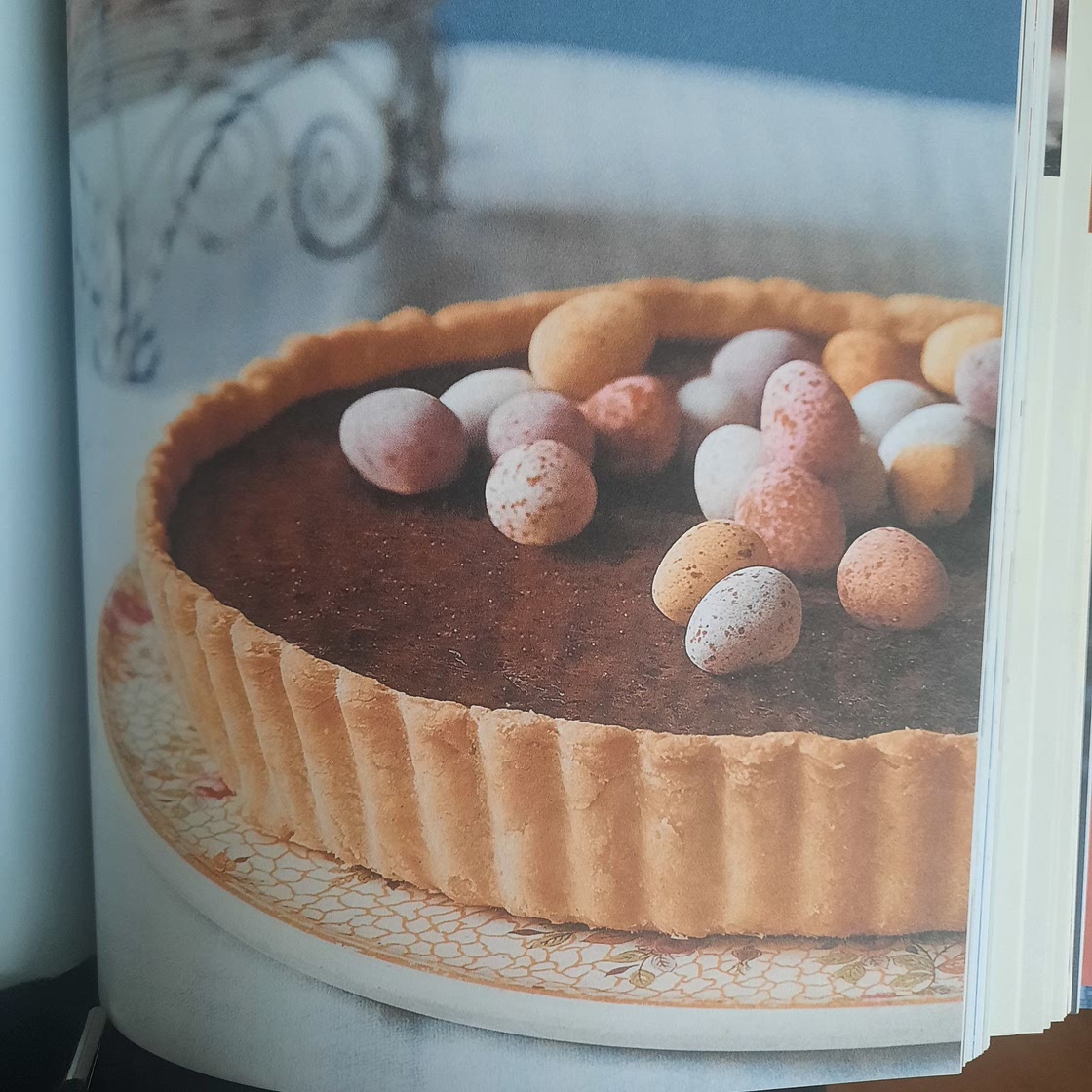 Easter chocate tart