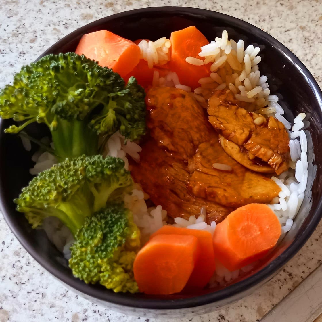 Quick Teriyaki Chicken Rice Bowls