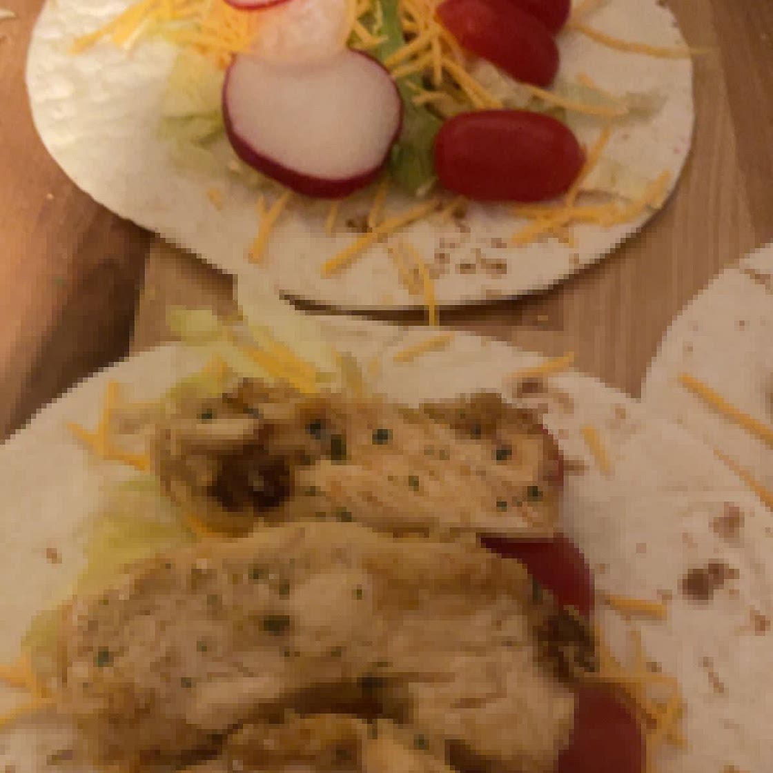 Honey Mustard Chicken Wraps