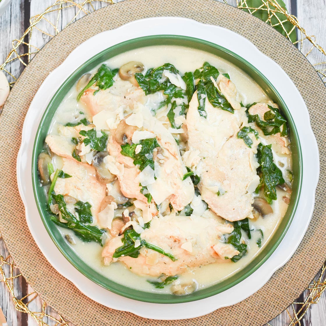 Instant Pot Chicken Florentine