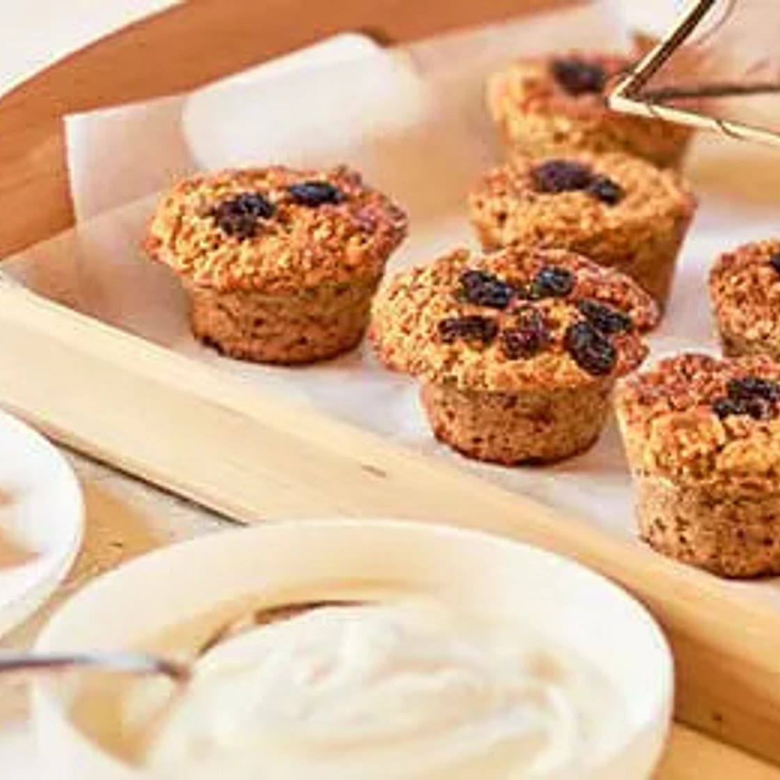 Zoete ontbijtmuffins