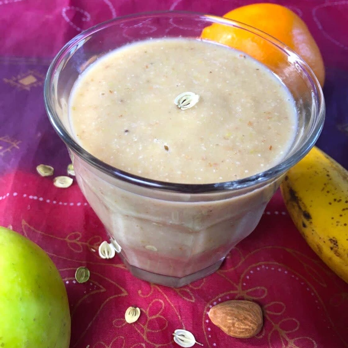 Smoothie au graine de berce