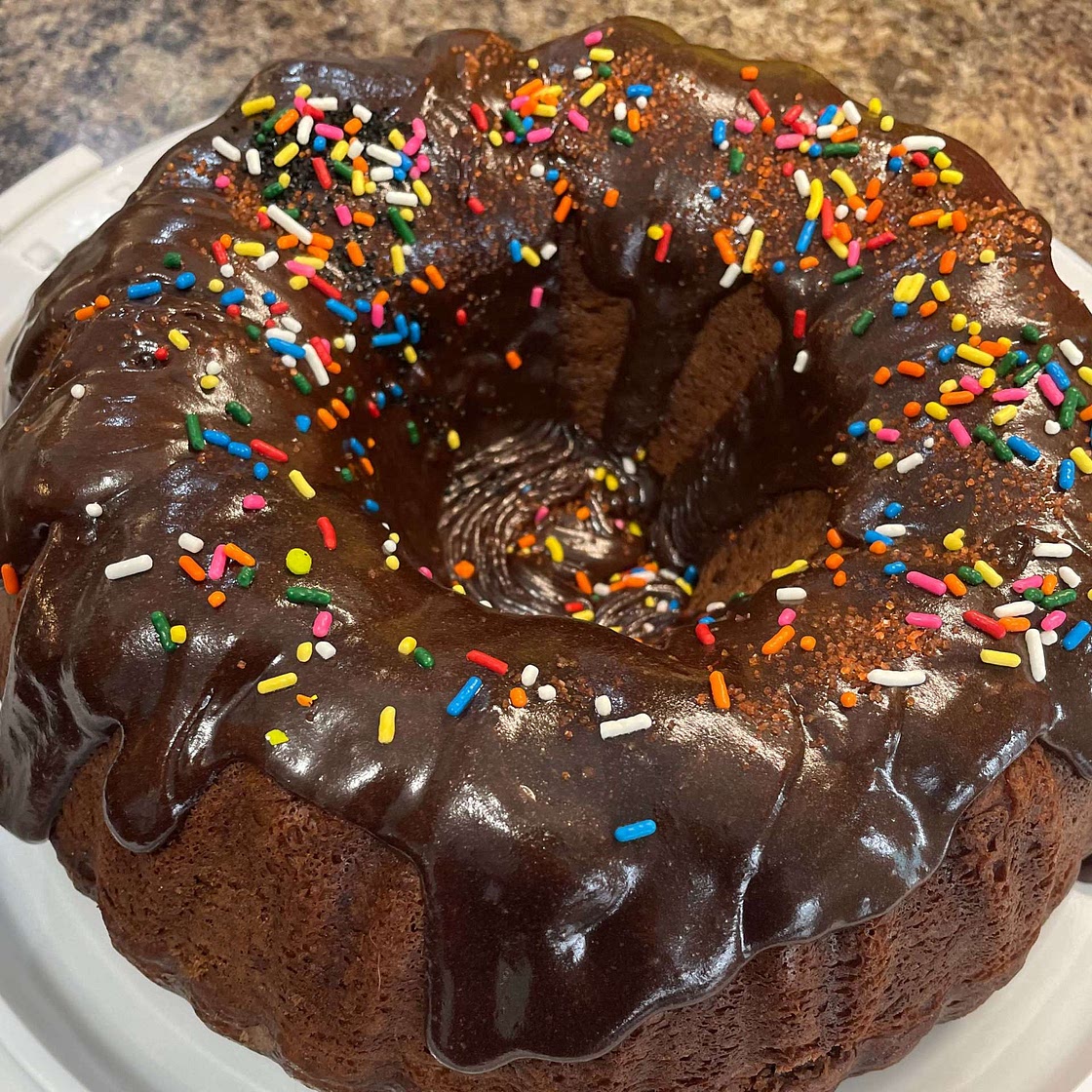 Ridiculous Chocolate Cake
