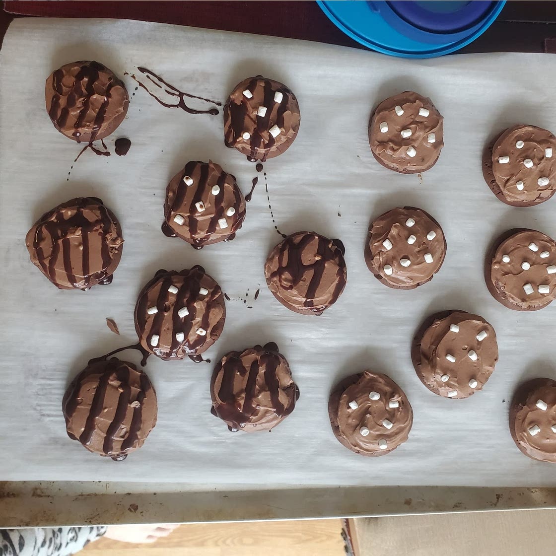Crumbl 🙀 Frozen Hot Chocolate Cookies