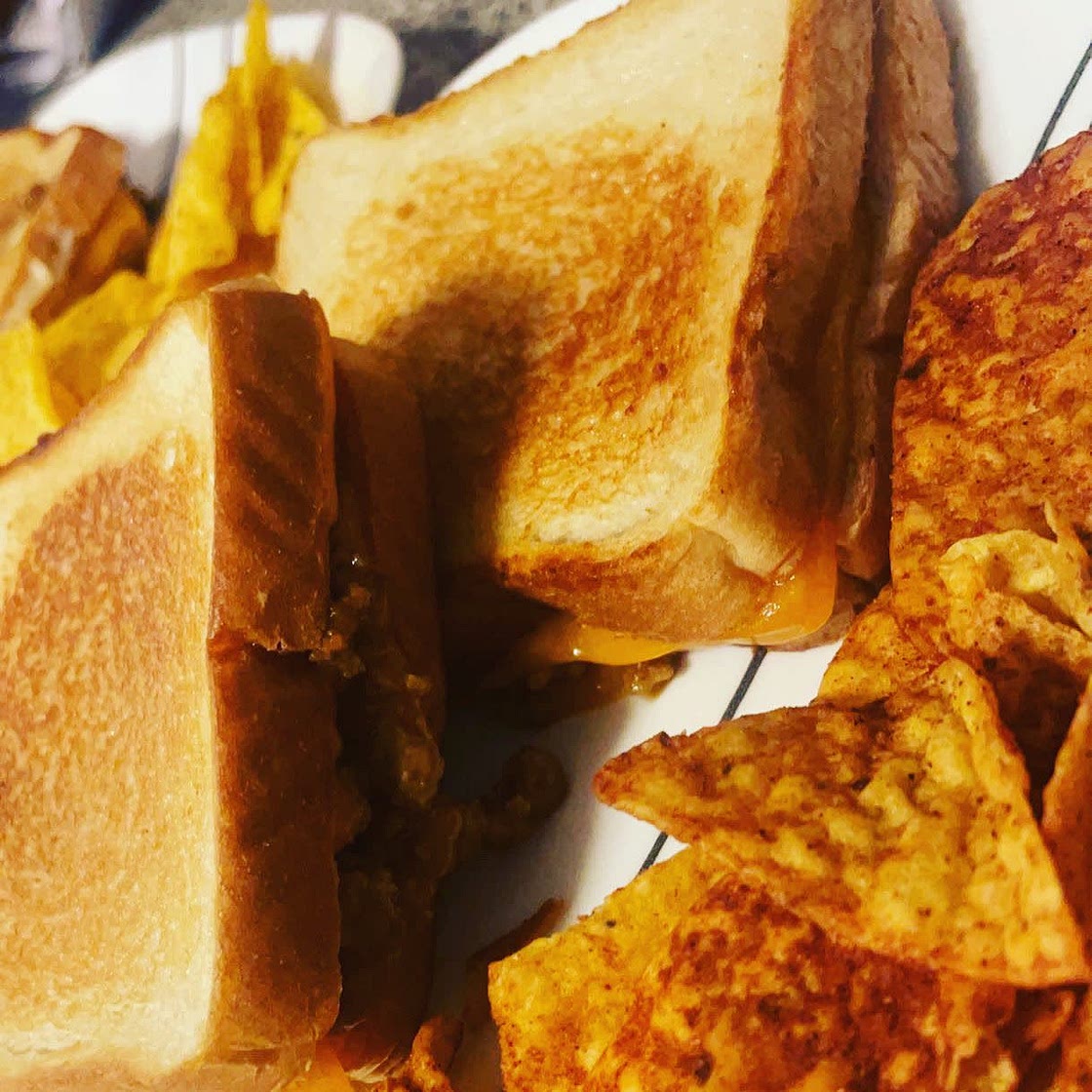 Sloppy Joe Grilled Cheese