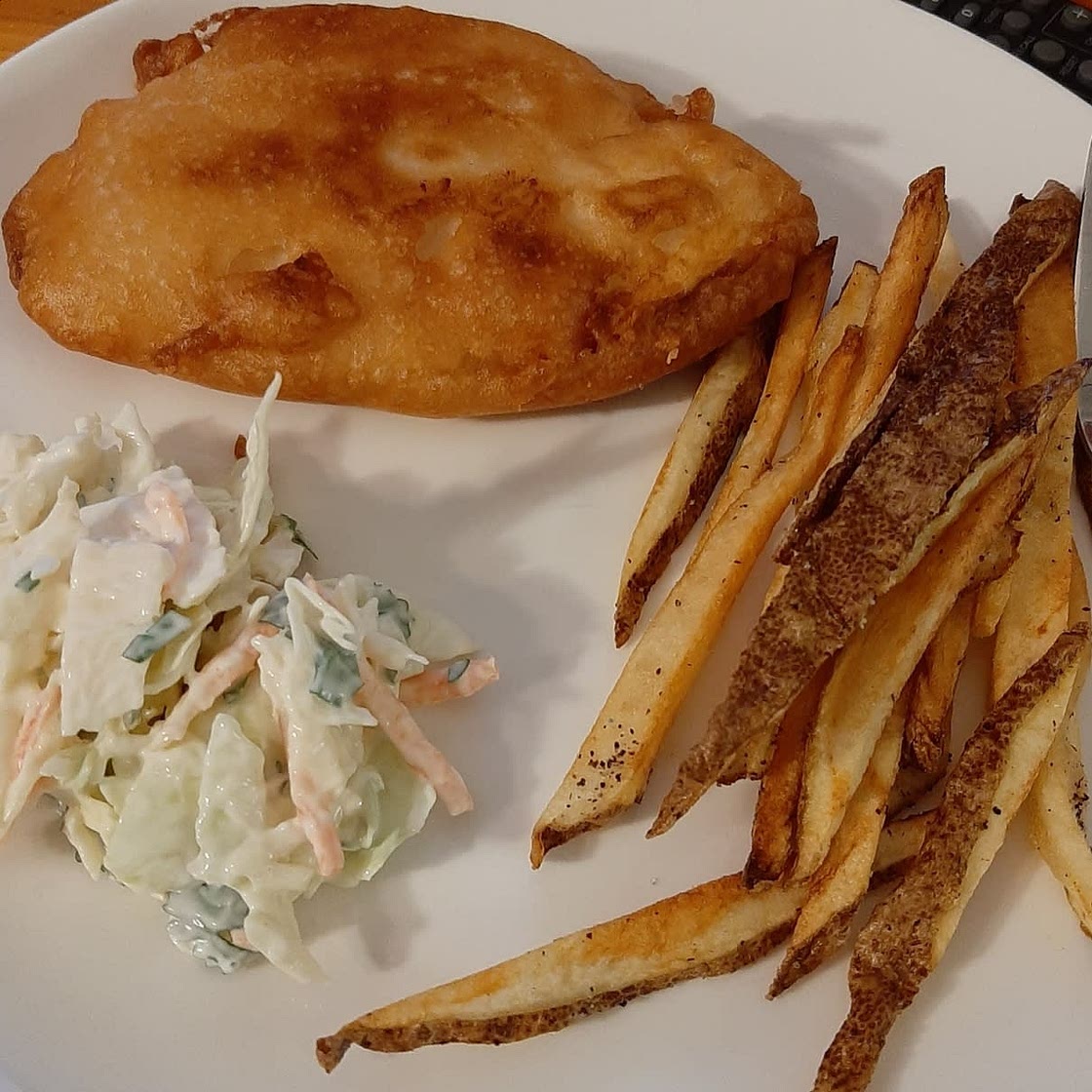 Beer-battered fish