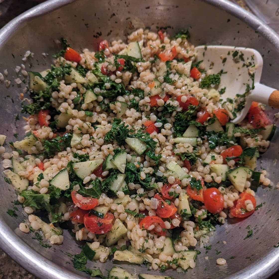 Pearl Couscous Salad