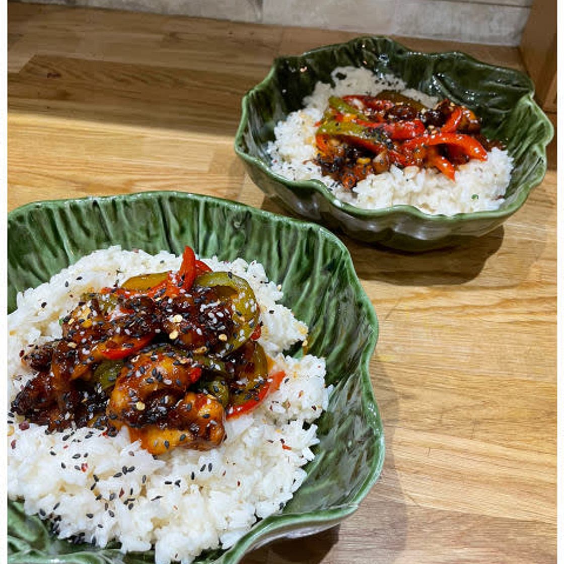 Air fryer Chinese Crispy Shredded Chicken