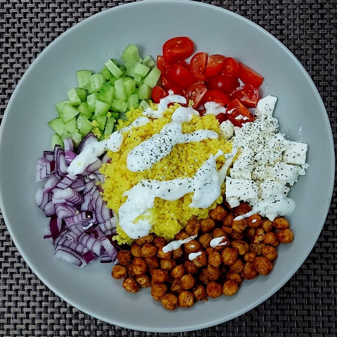 Greek Lentil Power Bowl