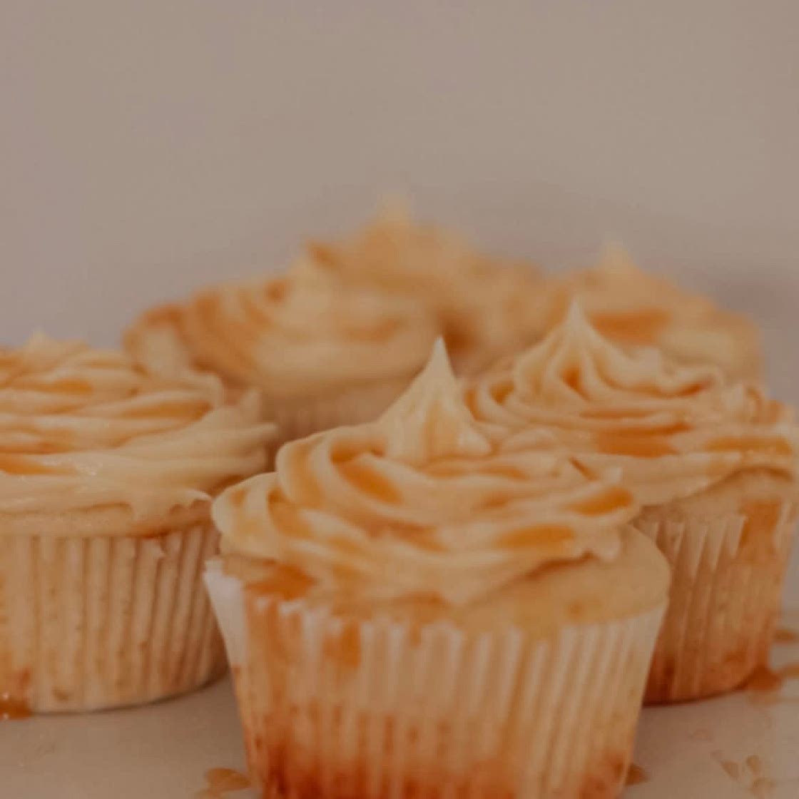 Caramel Cupcakes 