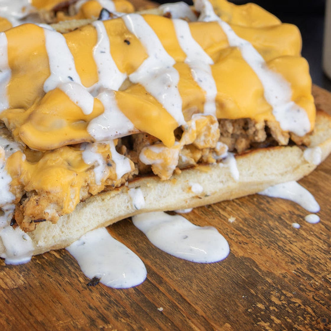 Chicken Bacon Ranch Cheesesteak