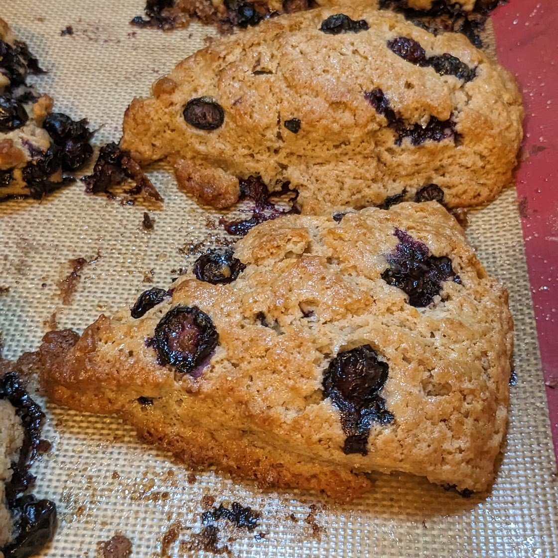 My Favorite Blueberry Scones