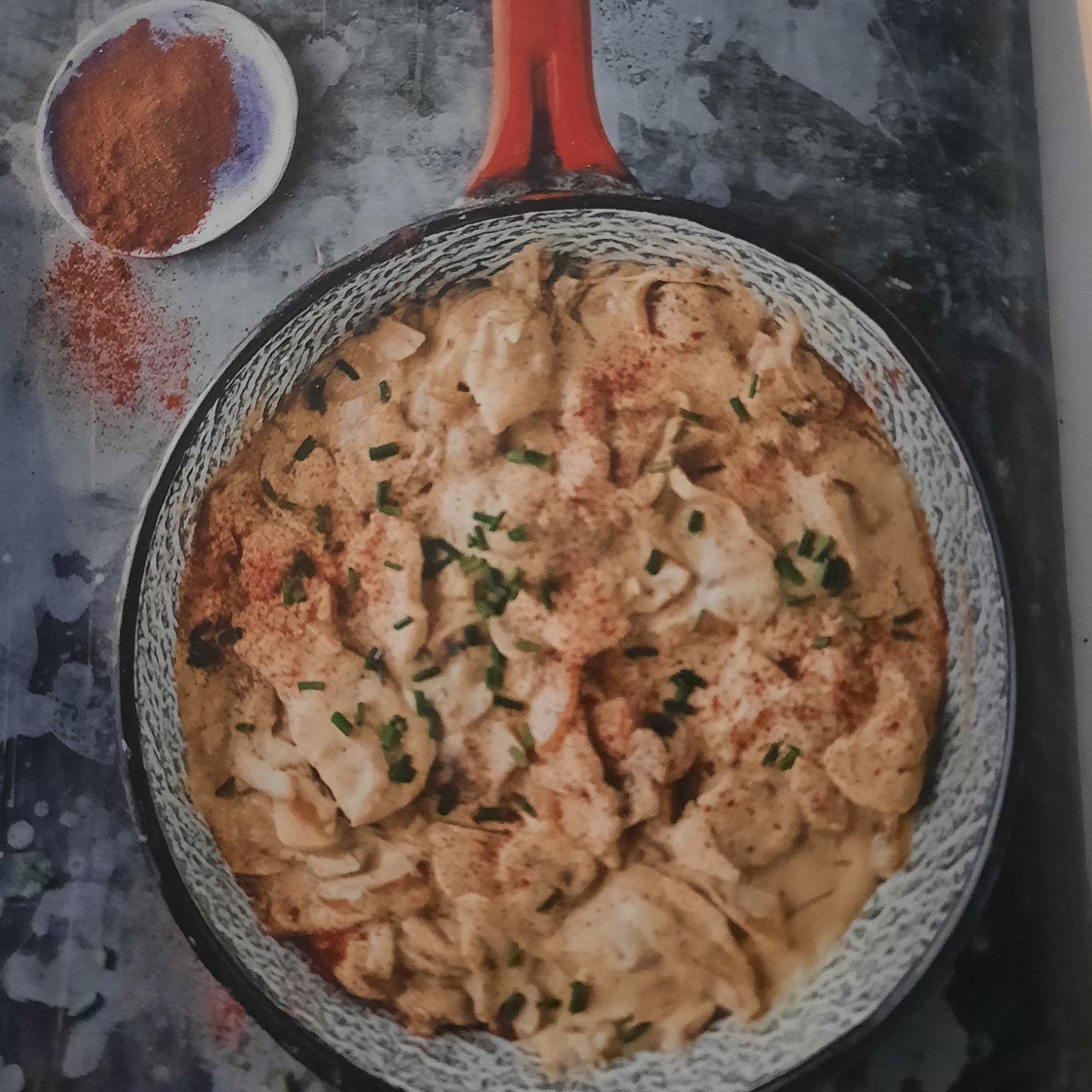 Creamy garlic chicken
