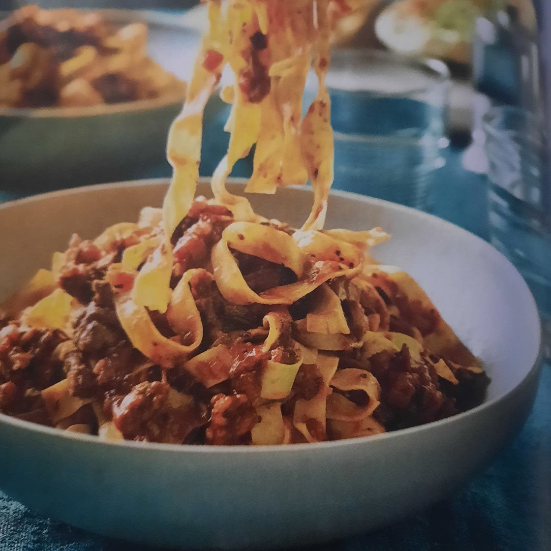 Beef ragu fettuccine
