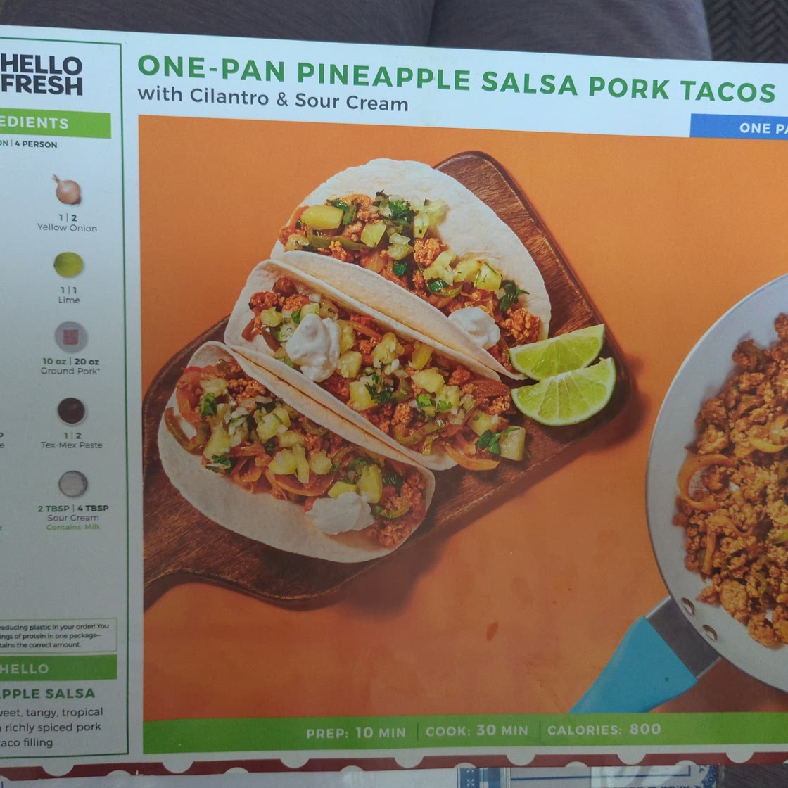 Pineapple Salsa Pork Tacos