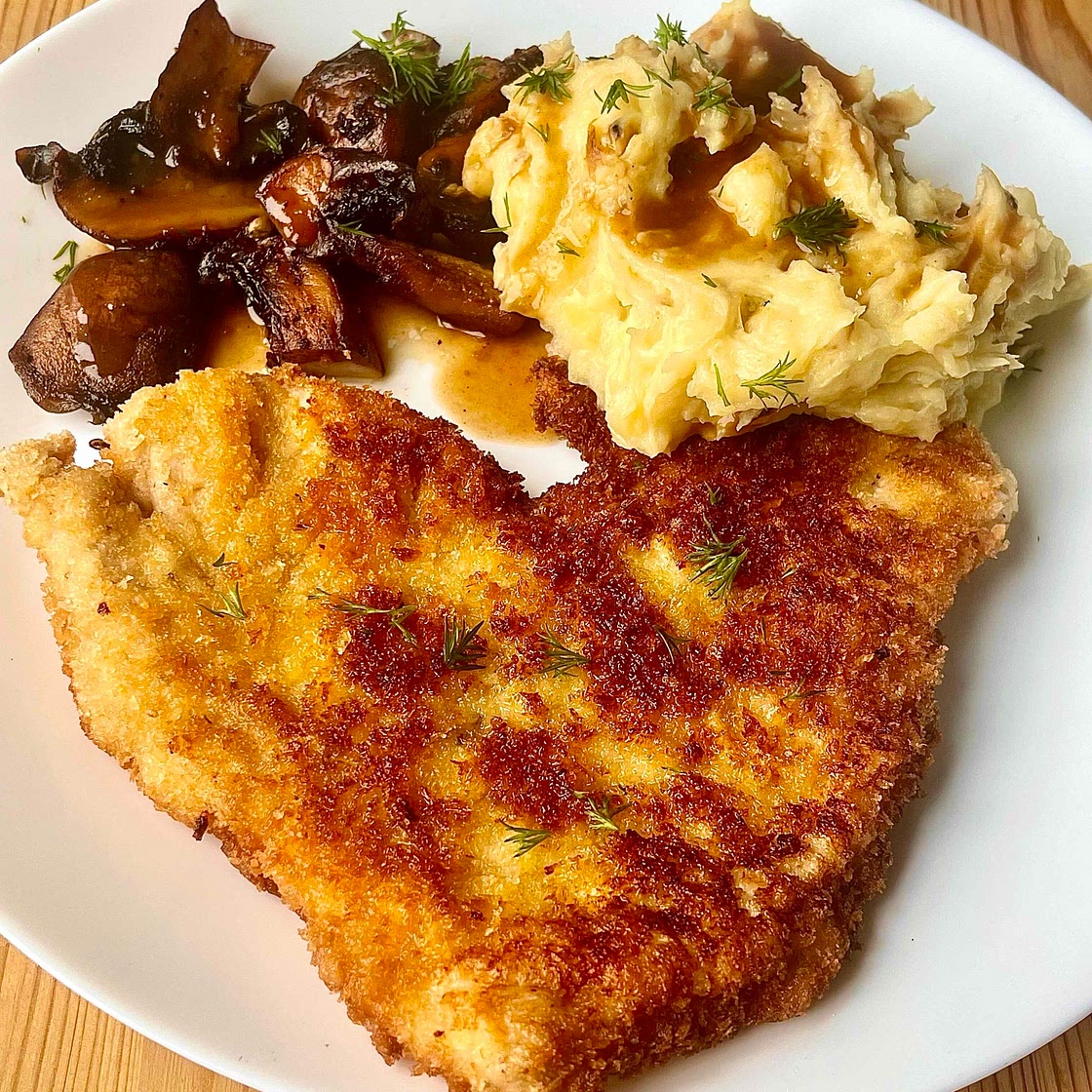 Crunchy Juicy Schnitzel
