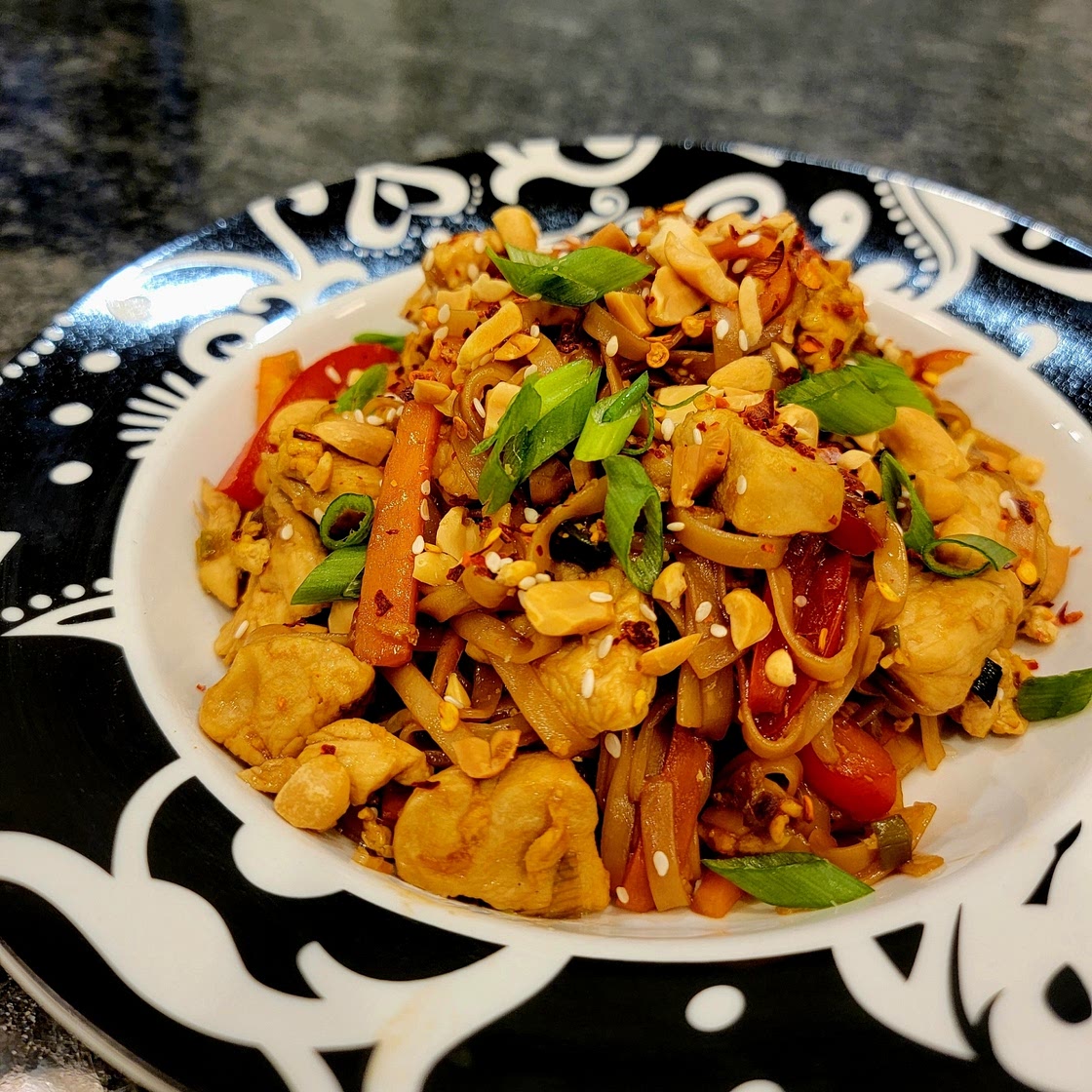 Pad Thai (with Chicken or Shrimp)