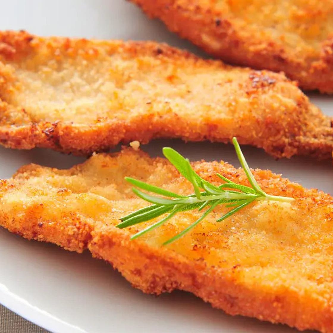 MIlanesa Empanizada en Freidora de Arie