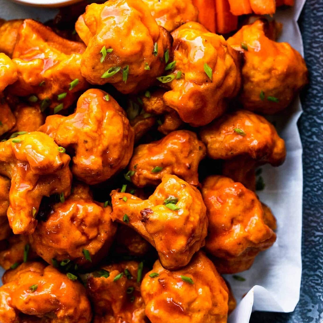 Buffalo Cauliflower Bites
