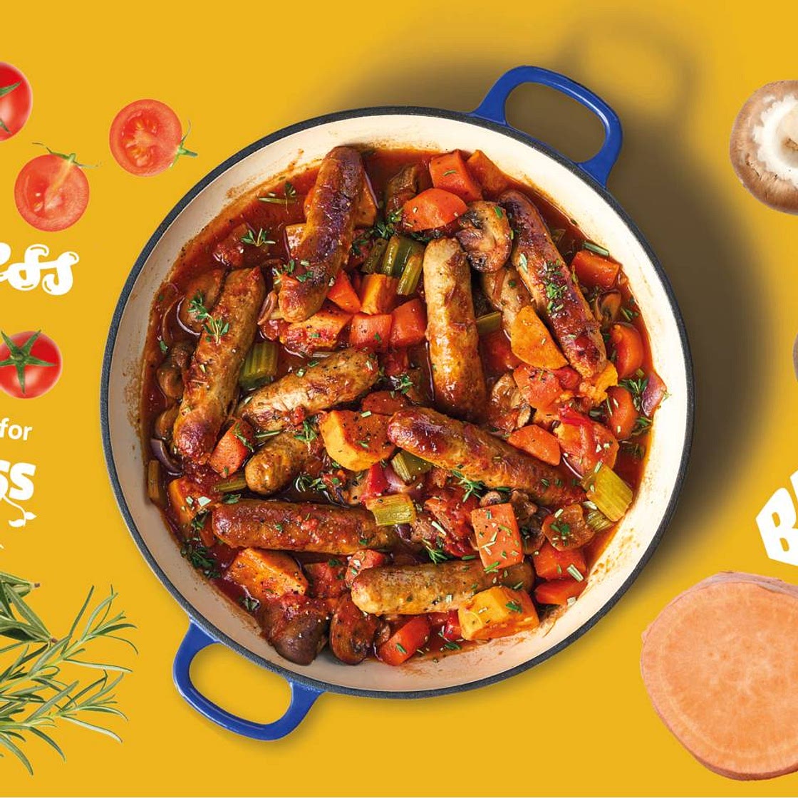 Hearty Sausage & Vegetable Casserole