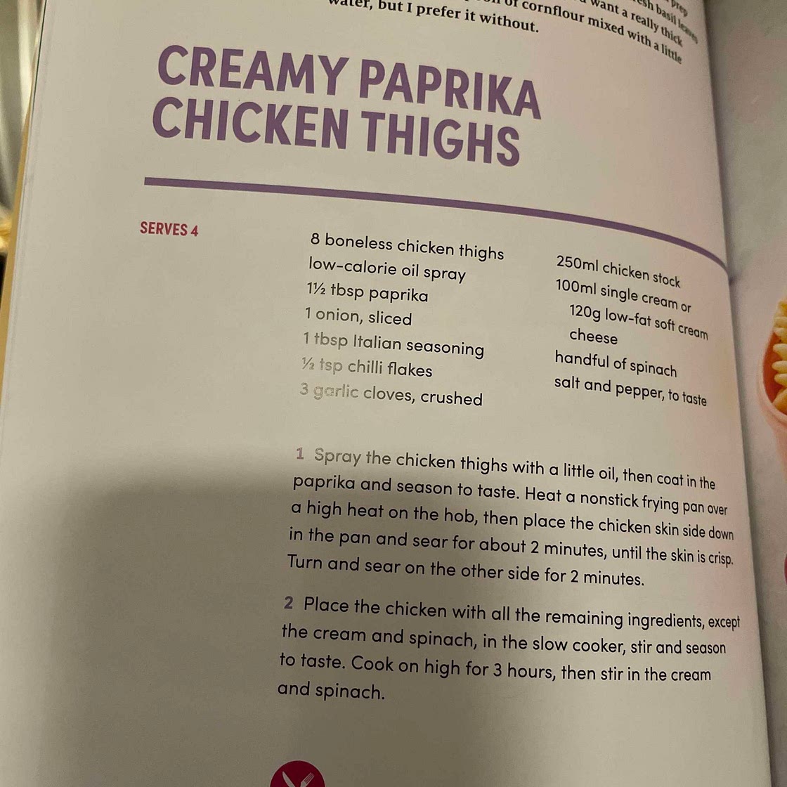 Creamy Paprika Chicken