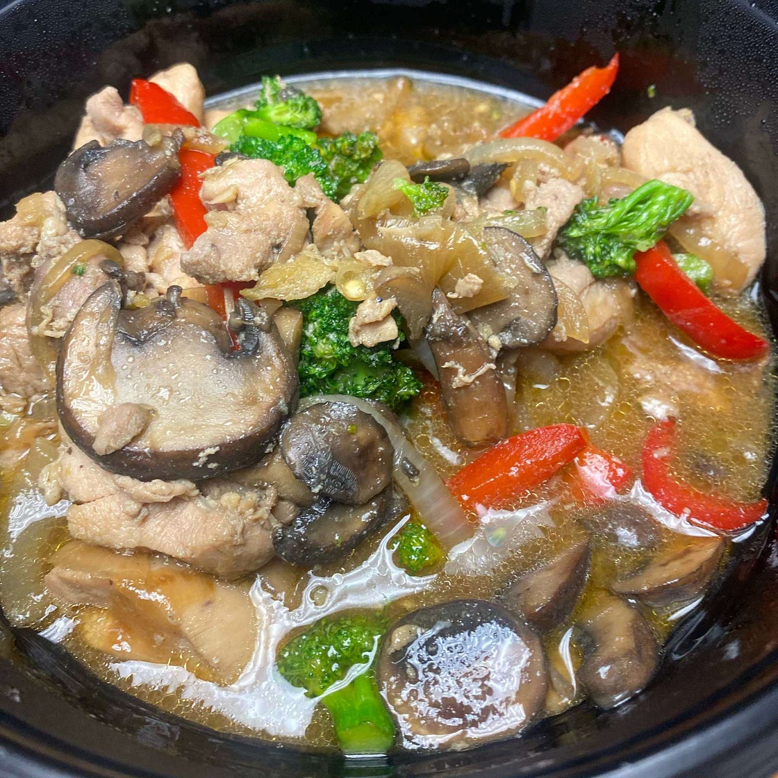 Keto Chicken Stir Fry
