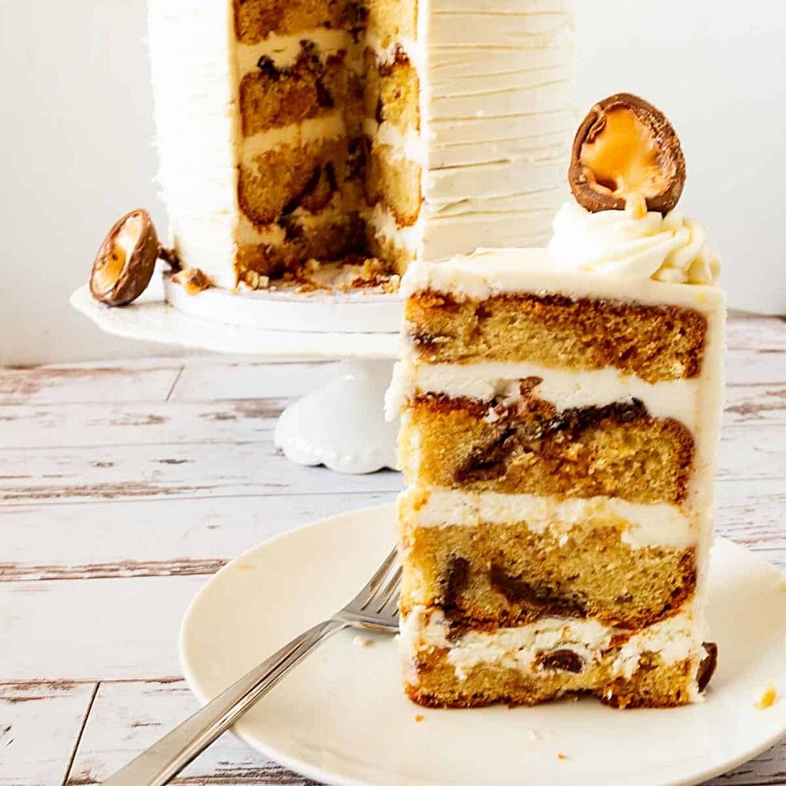 Cadbury Creme Egg Cake