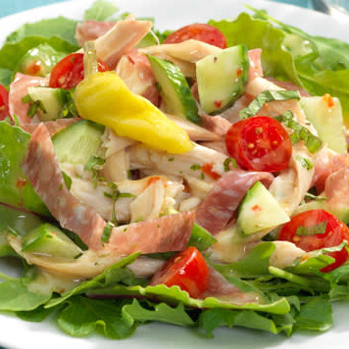 Keto Italian Meat Salad