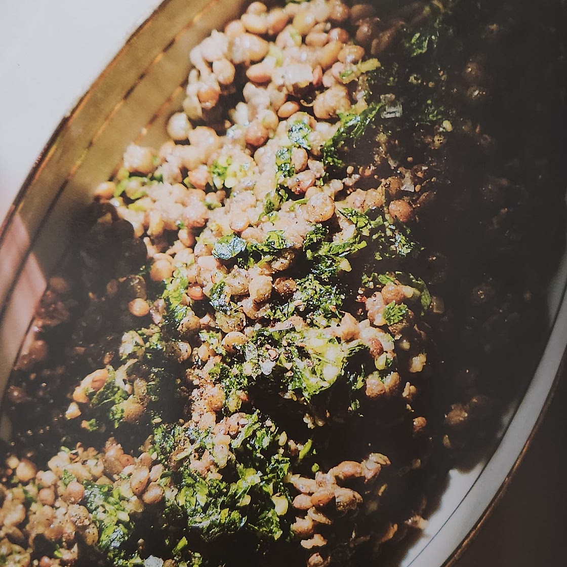 Lentil Salad with Persillade