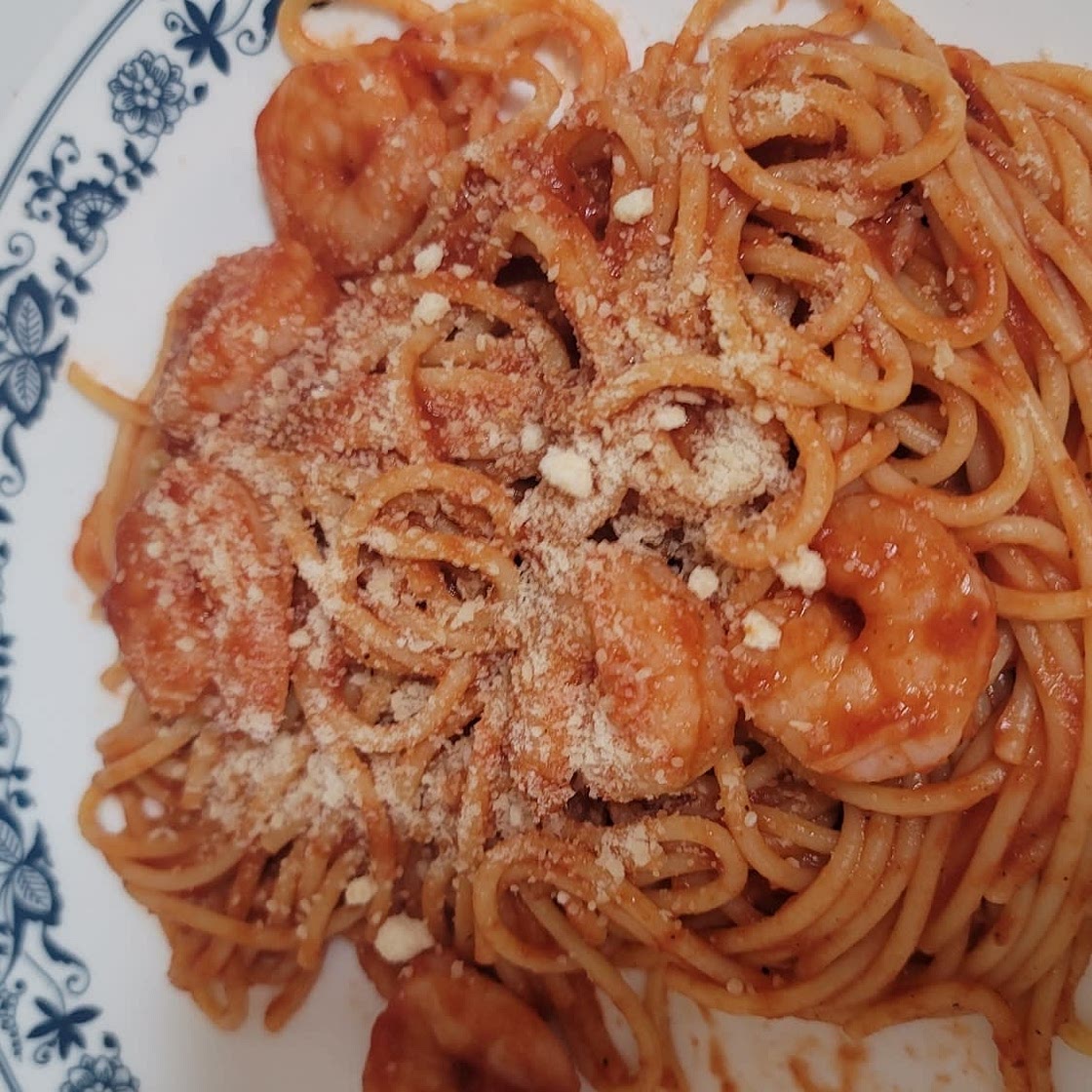 Spicy Shrimp Pasta