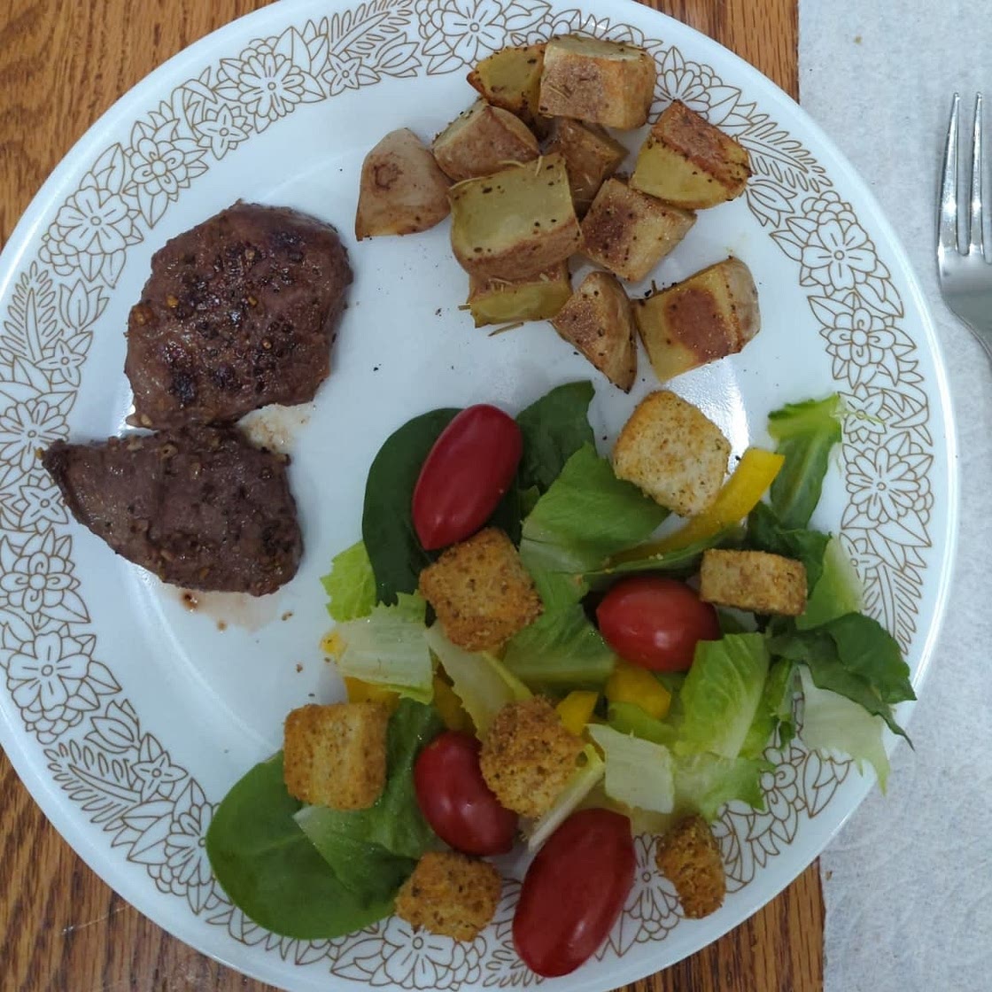 Elk steaks