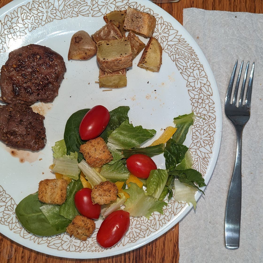 Elk steaks
