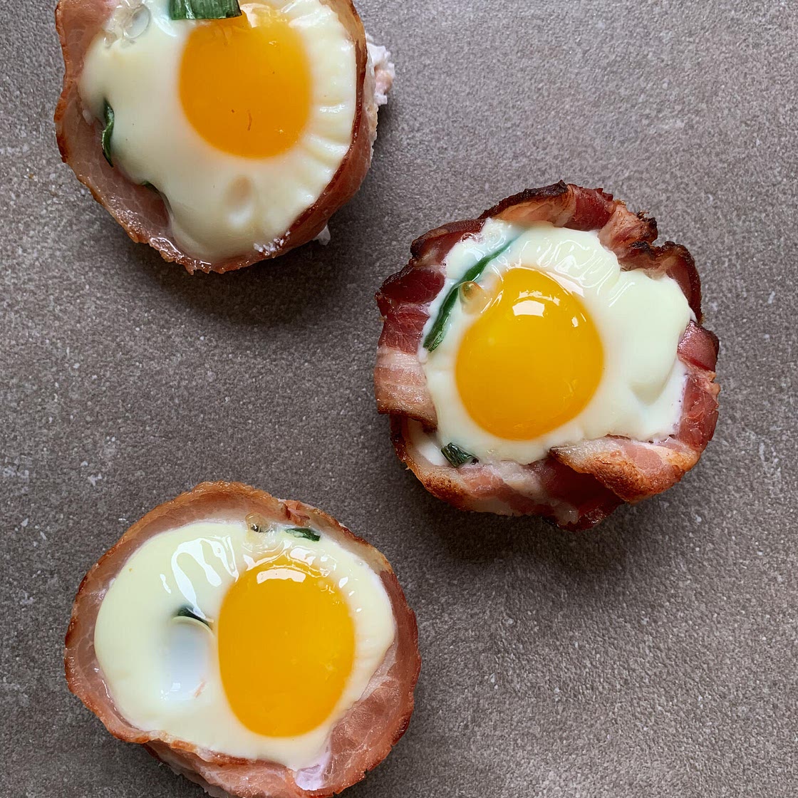 helena-laura's healthy comfort food blog – EGGS IN BACON NEST