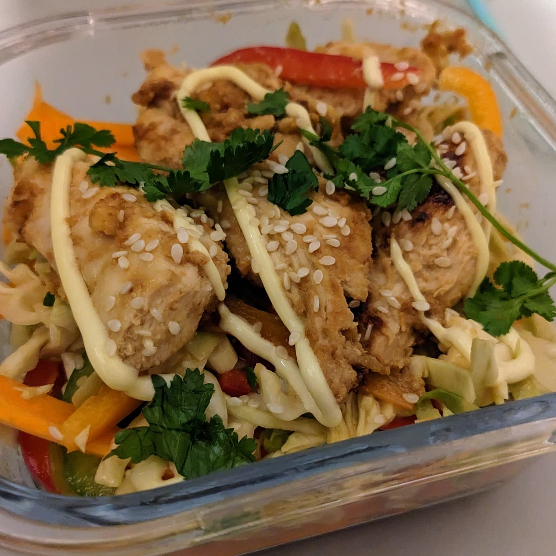 Satay Chicken Lunch Bowls
