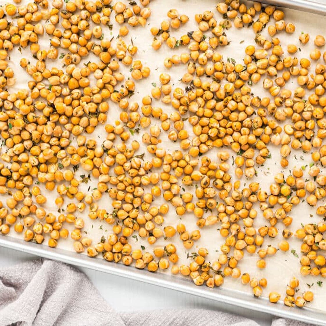 Lemon Herbed Chickpeas