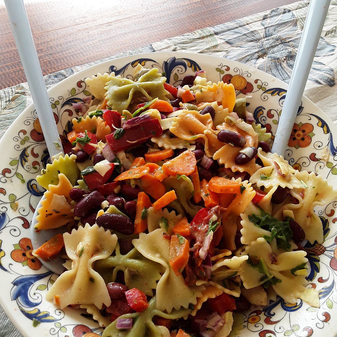 Quick and easy pasta salad
