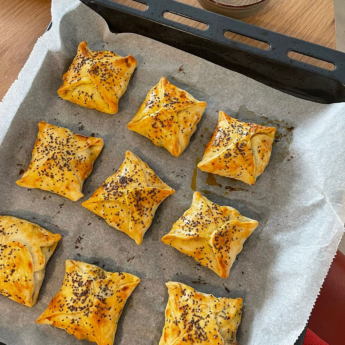 Petites galettes farcies