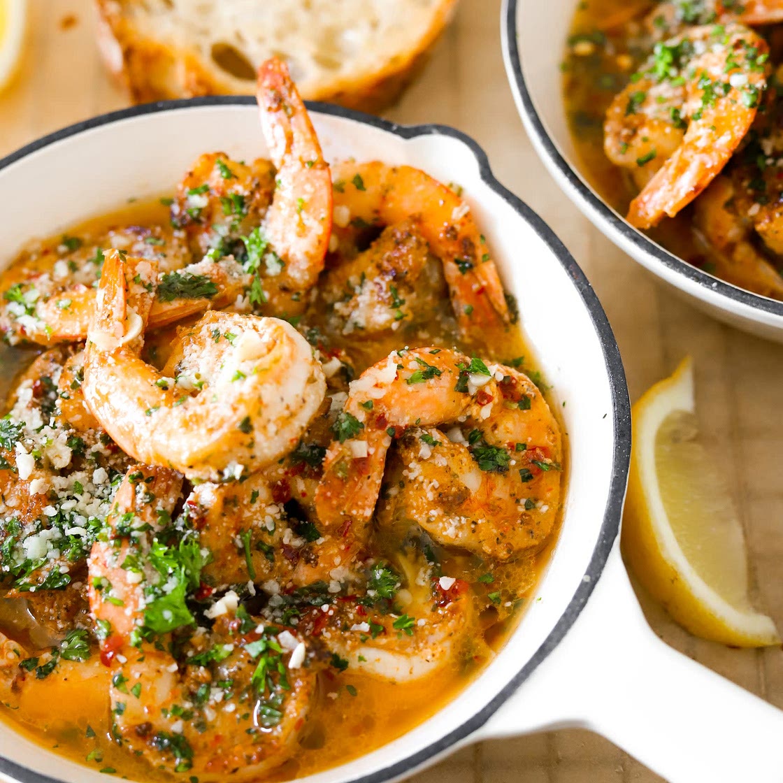 Shrimp scampi
