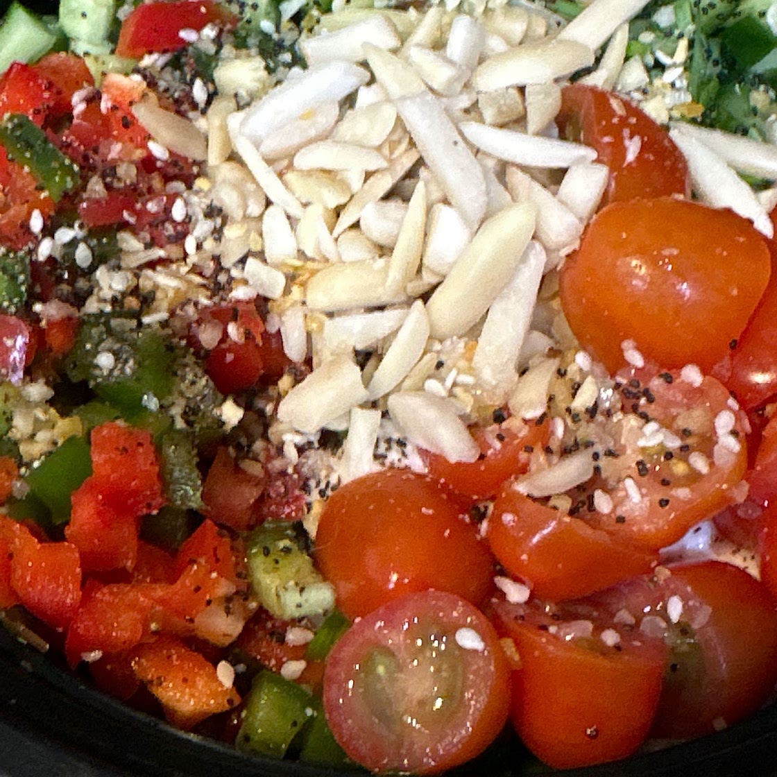 Savory Cottage Cheese Bowl