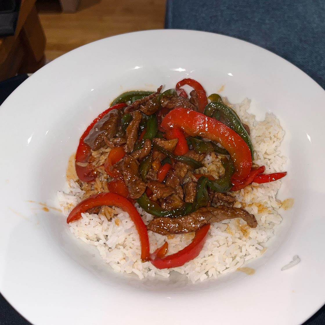 15-Minute Pepper Steak Stir Fry Meal Prep