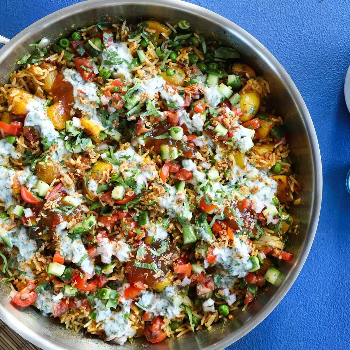 Fully Loaded Gunpowder Potatoes | BOSH!