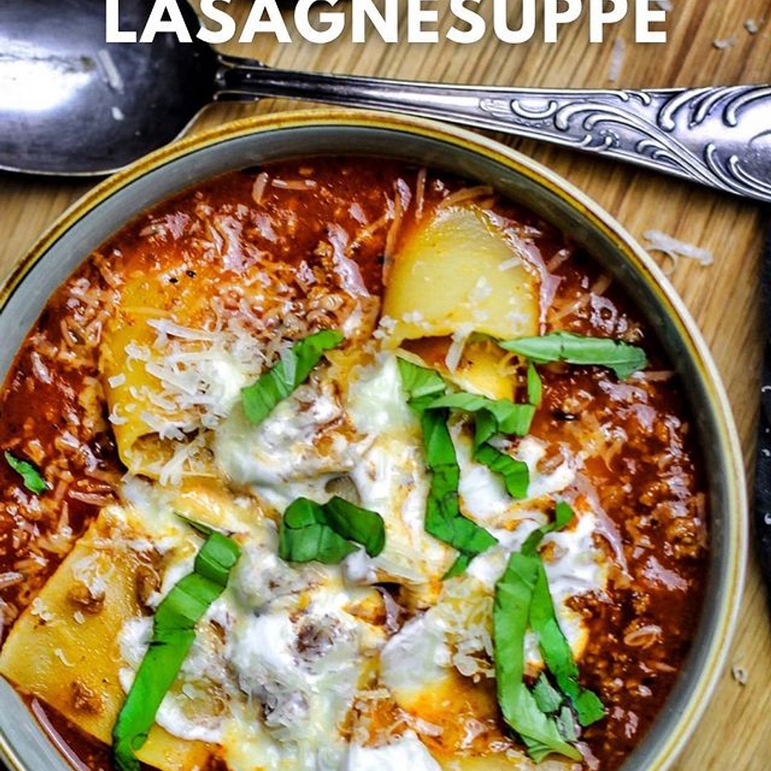 Lasagnesuppe