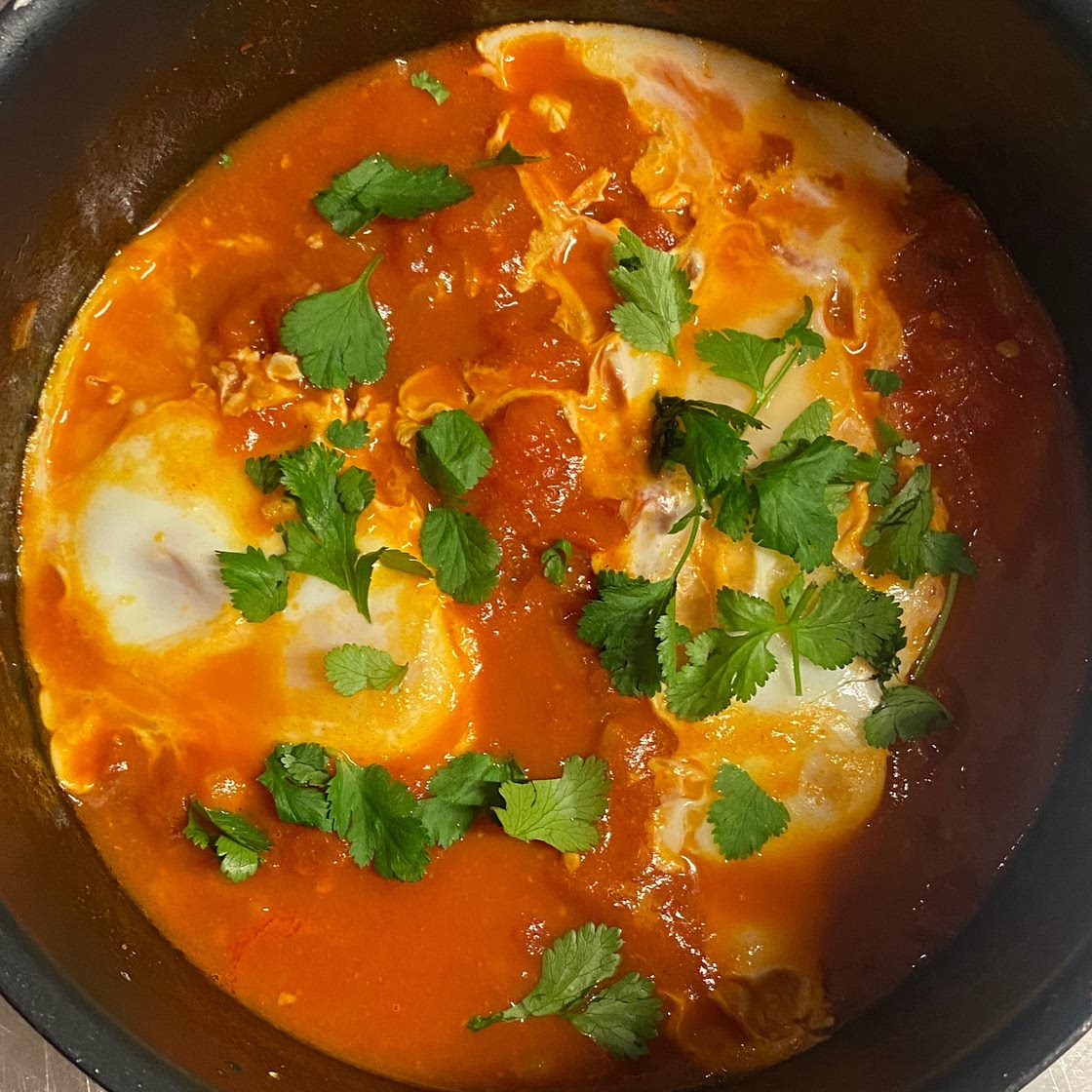 Middle Eastern Shakshuka / Shakshouka /Chakchouka