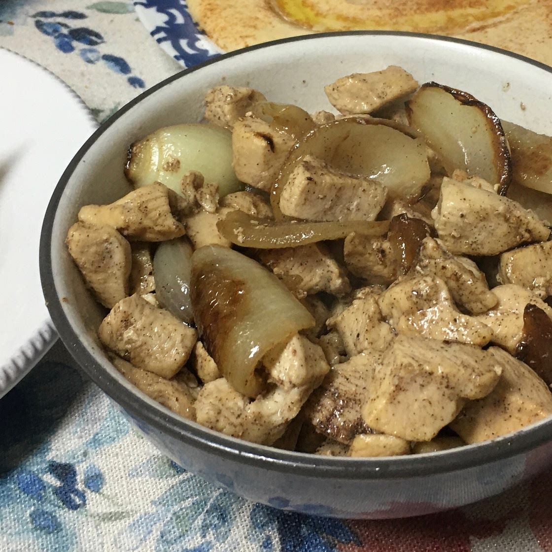 Chicken with allspice