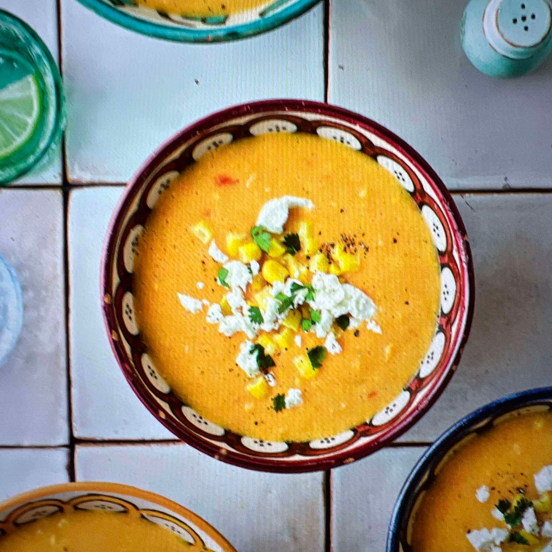 Mexican Street Corn Soup