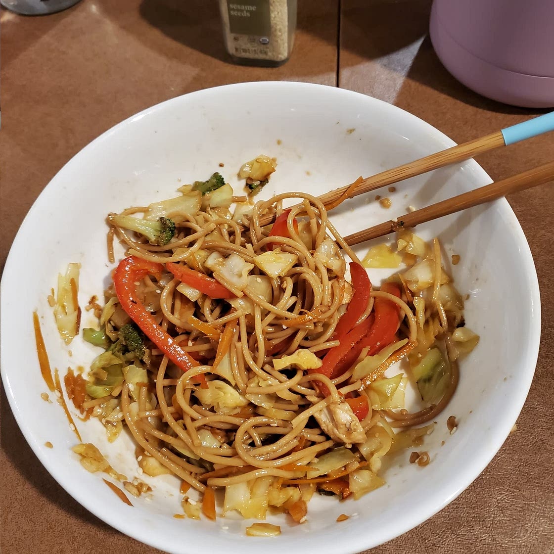 Lo Mein Meal Prep