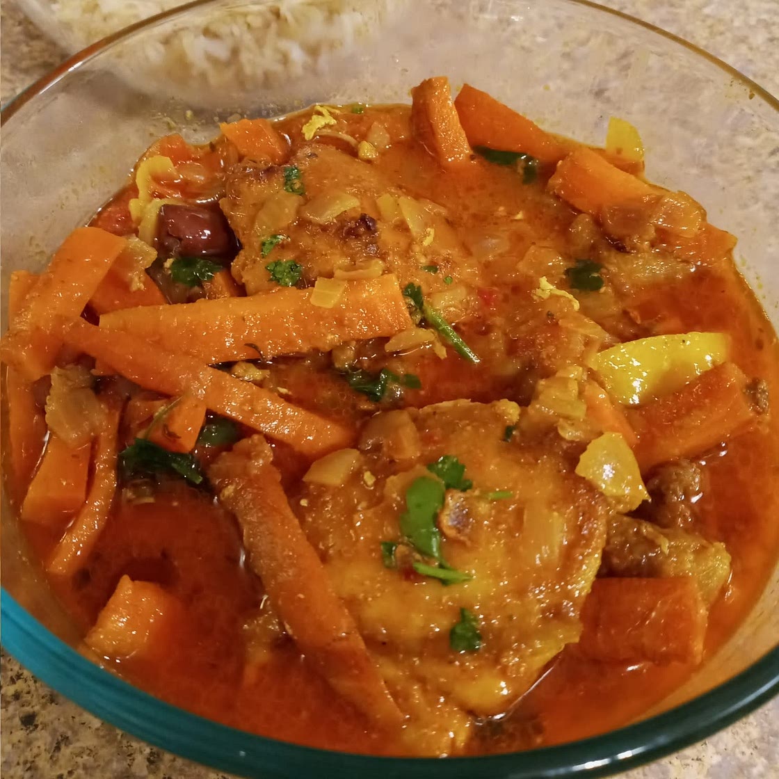 Moroccan Chicken Thighs