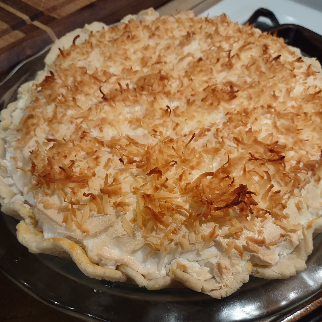 COCONUT MERINGUE PIE