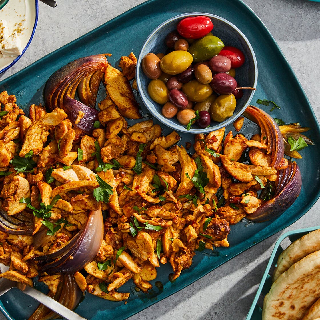 Oven-Roasted Chicken Shawarma