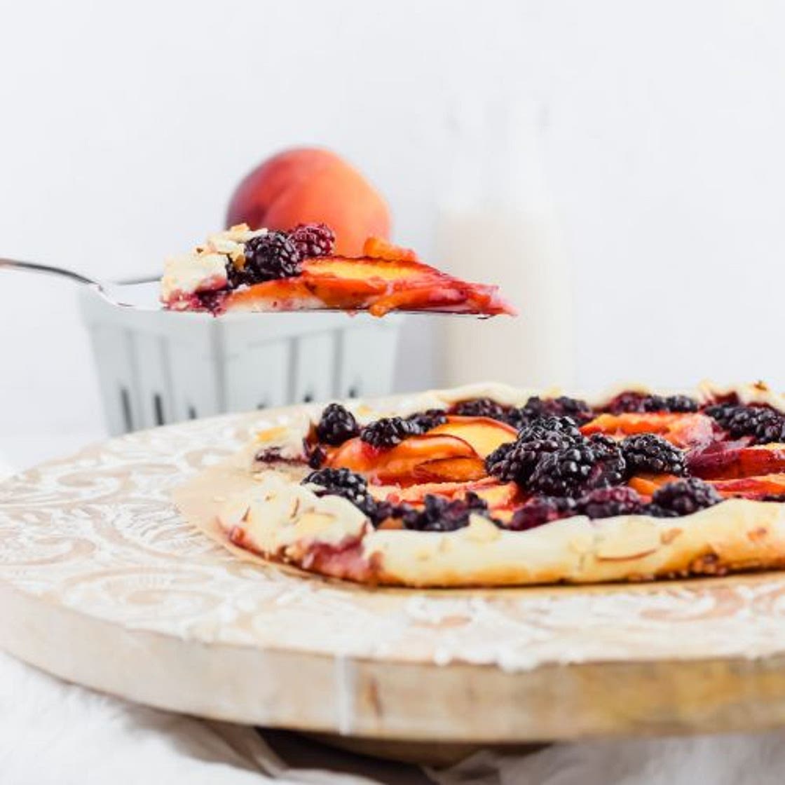 Peach Berry Galette